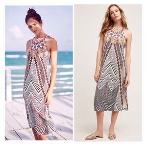 Anthropologie Solstice Silk Dress